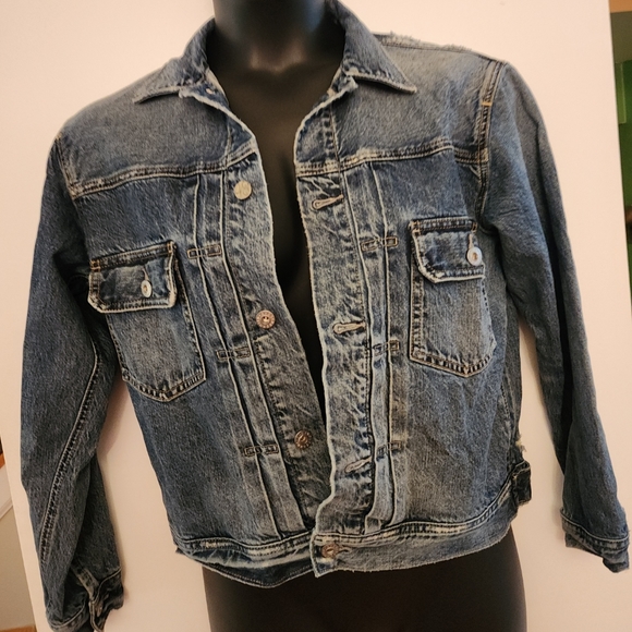 AG ADRIANO GOLDSCHMIED DENIM JACKET - Picture 1 of 12
